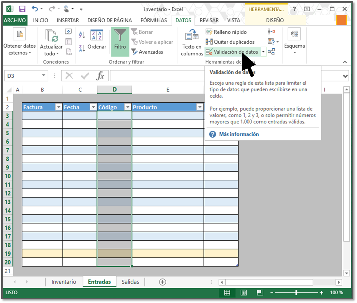 Modelo De Inventario En Excel Entradas Y Salidas Noticias Modelo 9659